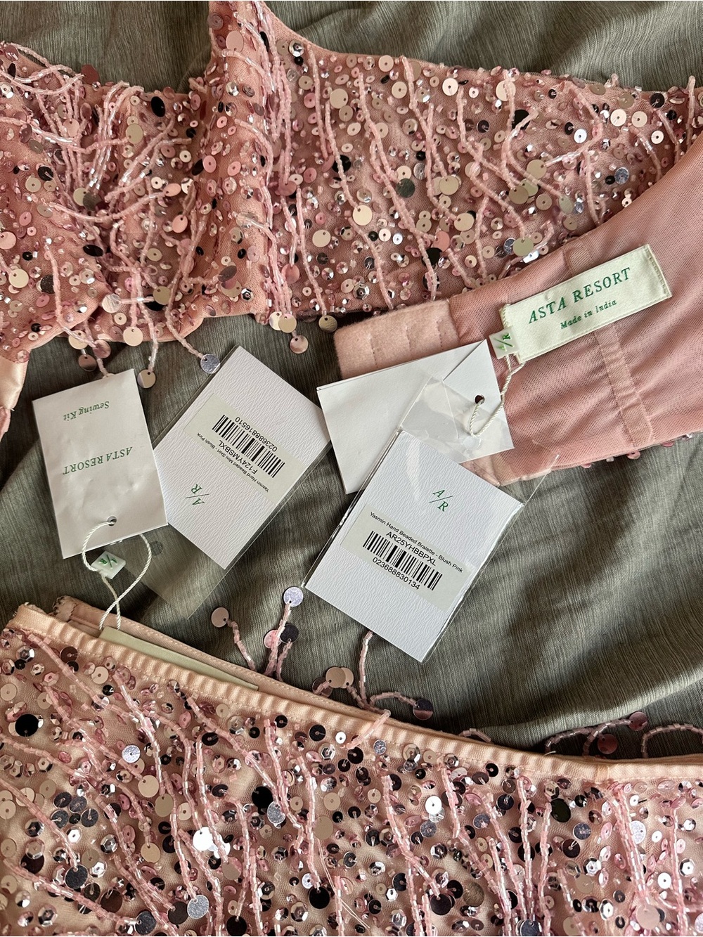 Asta Resort Yasmin Set in Blush